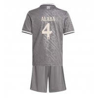 Real Madrid David Alaba #4 3rd trikot Kinder 2024-25 Kurzarm (+ Kurze Hosen)